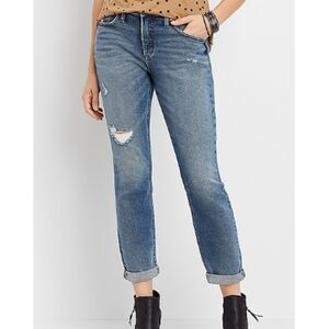 Silver Not Your Boyfriends Jeans, Waist 28 Length 27 (A8)